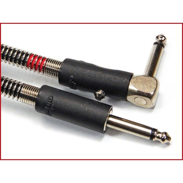 D'Addario Cable de guitarra - Cable de guitarra - Cable de instrumento - Accesorios de guitarra - Cable trenzado serie personalizada - 15 pies/15.0 ft - Negro - 1 paquete